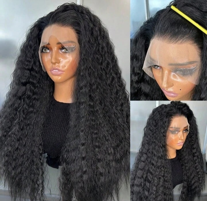 Glam Waves Long Wavy Kanekalon Wig – Human Blend & Heat Resistant