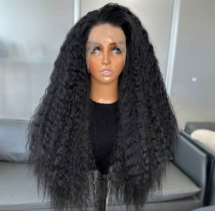 Glam Waves Long Wavy Kanekalon Wig – Human Blend & Heat Resistant